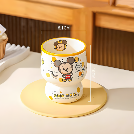 Porcelain Mug 320ml Set 4 Pcs